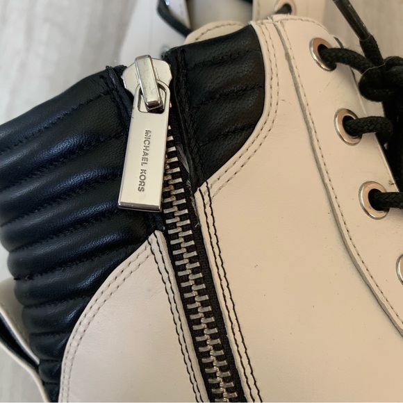 Michael Kors Leather Bastian Ankle Boots - Picture 6 of 12